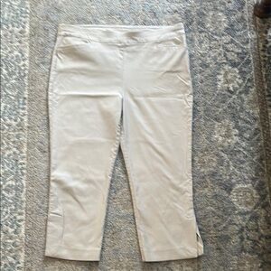 Chico's Khaki Pants with Relaxed Fit